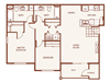 2 Bed 2 Bath B1
